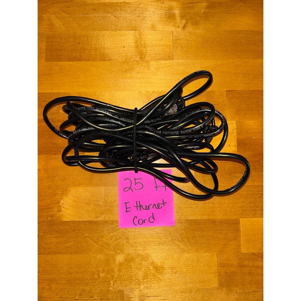 Ethernet cable 25 feet preowned